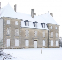The Chateau in the snow